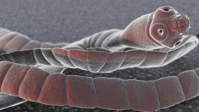 Какие черви живут в человеке фото